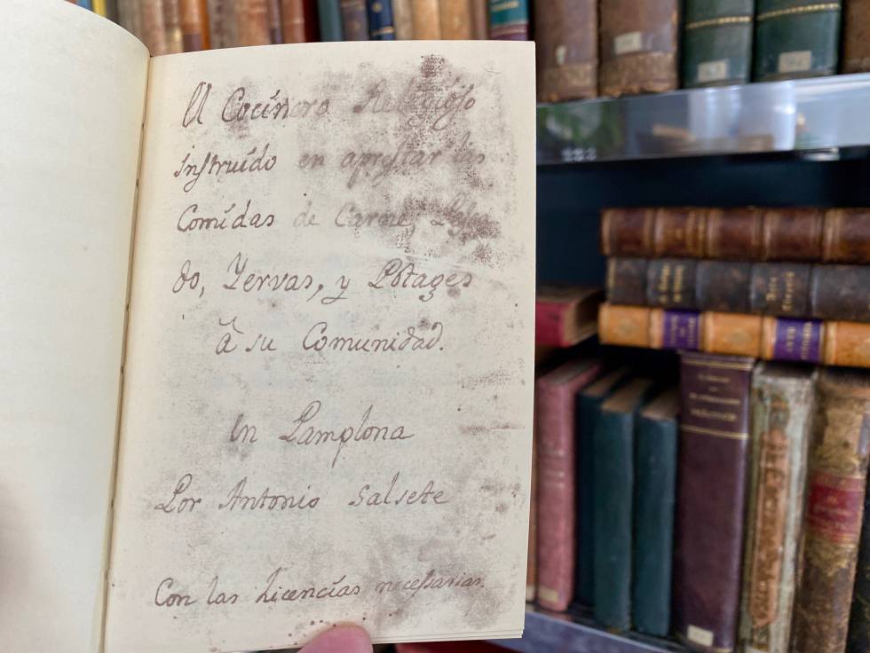 El Cocinero religioso. Antonio Salsete. Siglo XVIII