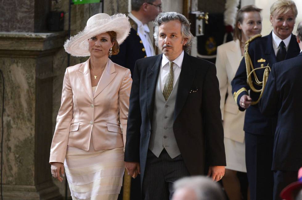 Marta Luisa de Noruega con Ari Behn, en 2012.