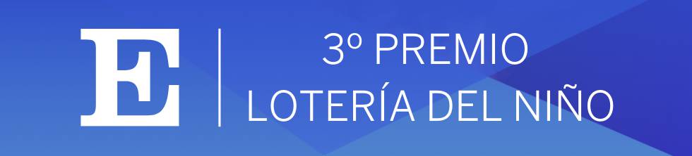 Tercer Premio Loteria del Niño