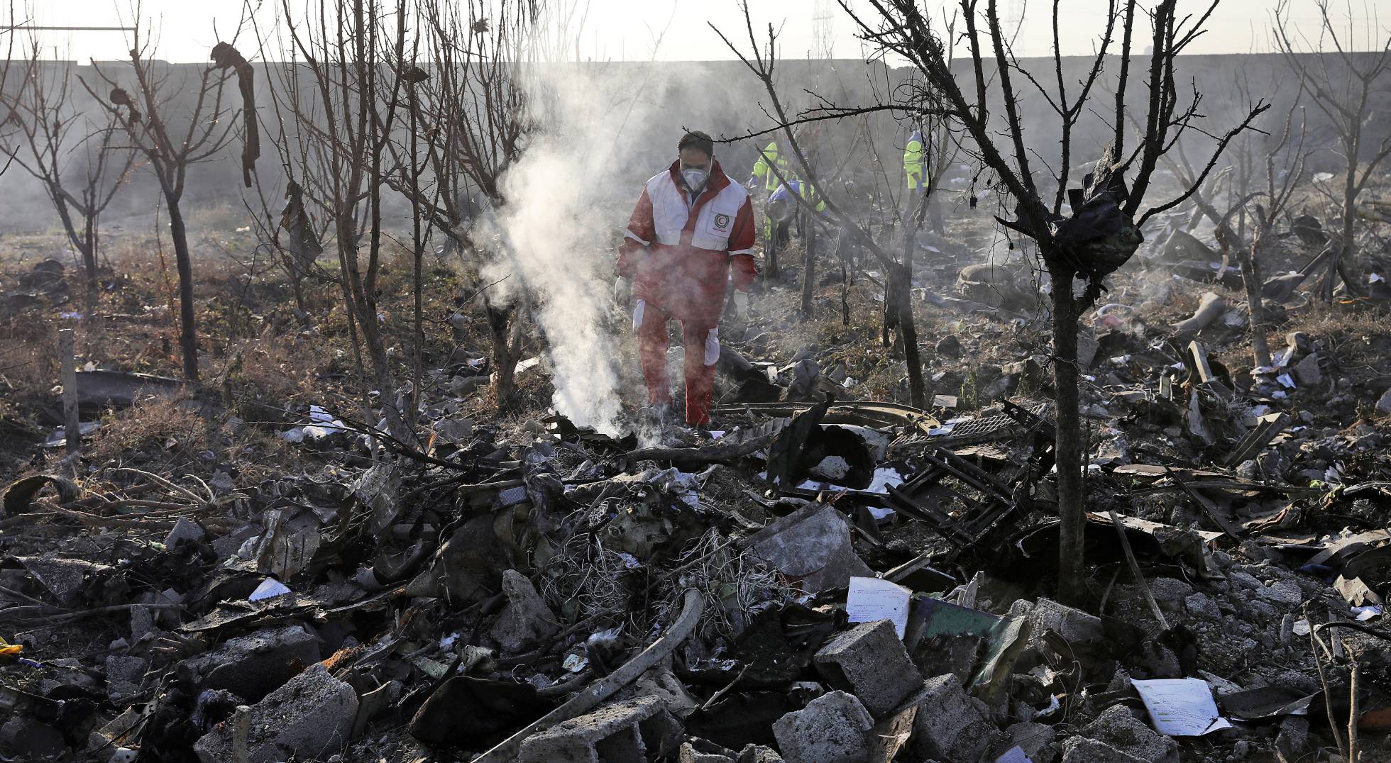 accidente avion ucrania