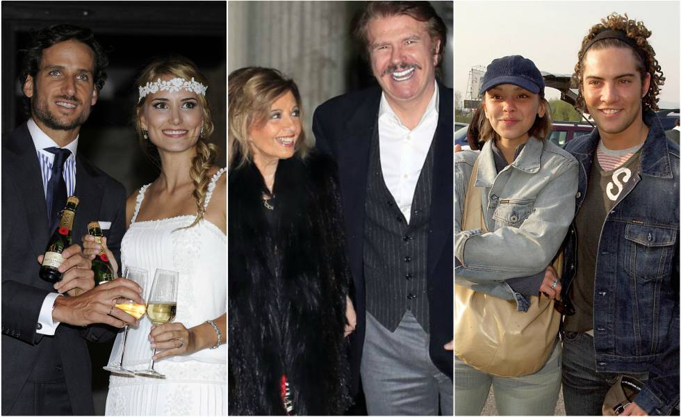 Feliciano López, Alba Carrillo, María Teresa Campos, Edmundo Arrocet, Cheno y David Bisbal.