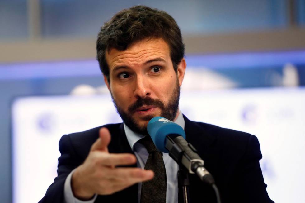 PP president Pablo Casado.