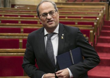 La Fiscalía respalda que se paralice la inhabilitación de Torra