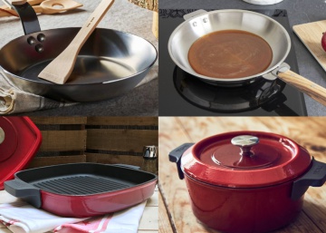 Sartenes, ollas y parrillas de cocina saludables para invertir en rebajas