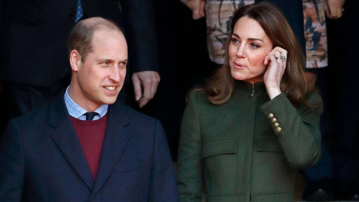 Los duques de Cambridge, Guillermo y Kate, el miércoles en Bradford, Inglaterra.