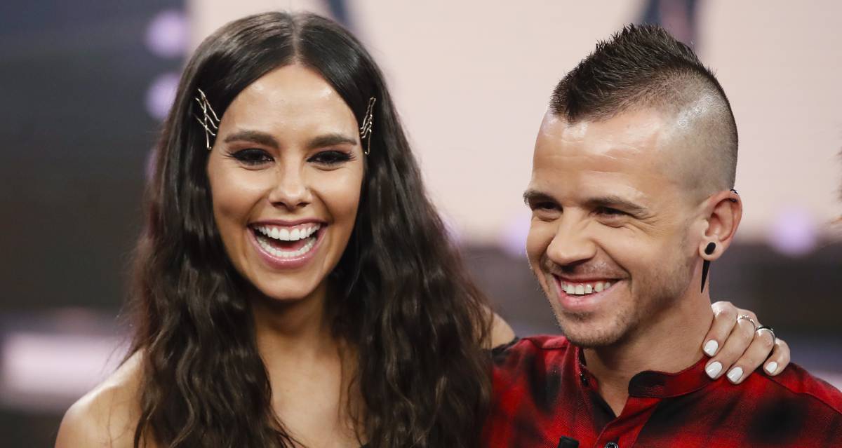 Cristina Pedroche y Dabiz Muñoz el 30 de diciembre en 'El Hormiguero'.
