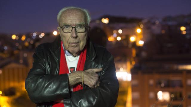 Román Gubern, en Barcelona.