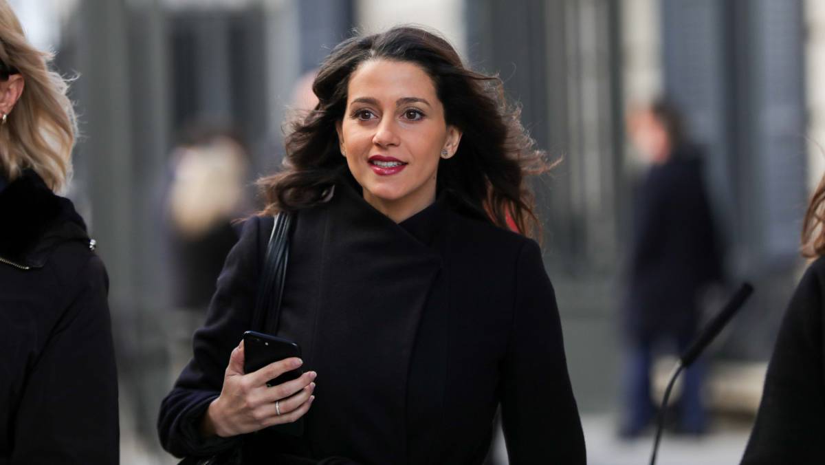 Inés Arrimadas, portavoz parlamentaria de Cs.