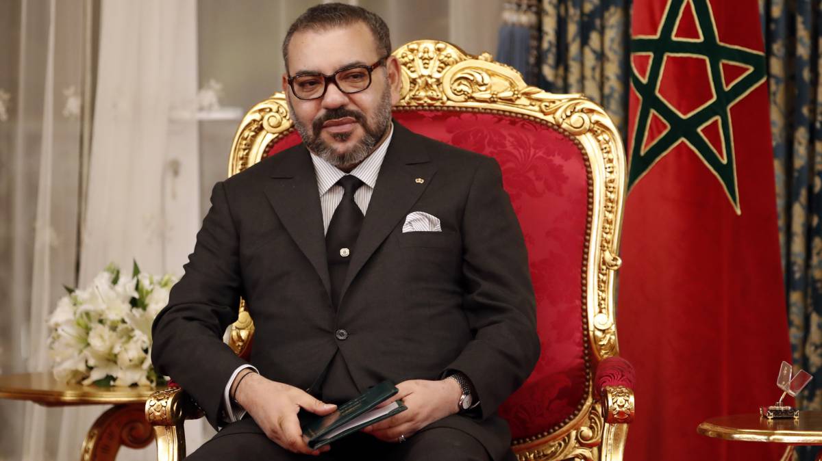 El rey de Marruecos, Mohamed VI, en febrero.
