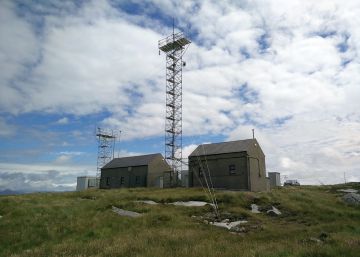 Estación de Mace Head, en Irlanda, una de las bases de vigilancia atmosférica de la red mundial AGAGE.