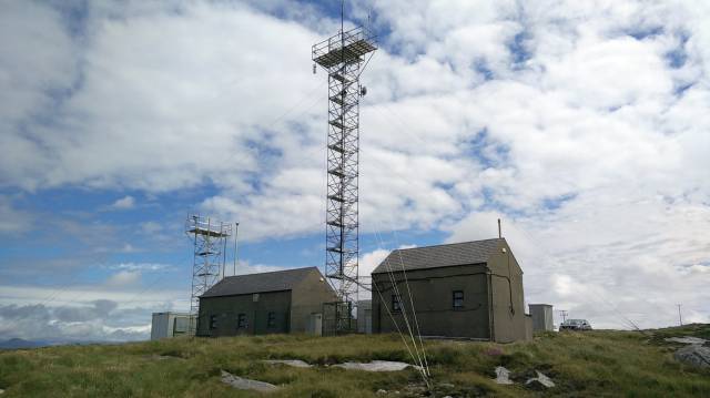 Estación de Mace Head, en Irlanda.