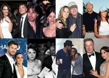 Cuando las estrellas de Hollywood se enamoran de un español: diez relaciones que cruzaron un océano