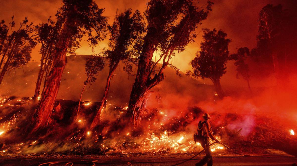 Incendio en California.
