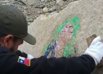 Las pintadas en la reserva natural de las Torres del Paine que han llevado a una turista ante un tribunal