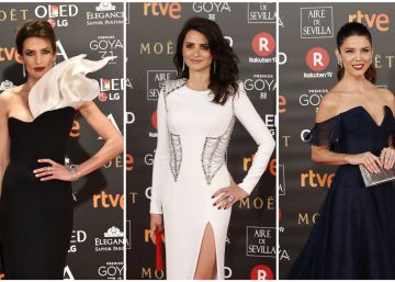 Los vestidos más icónicos de la alfombra roja de los Goya
