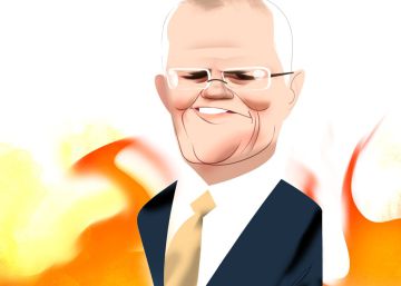 Scott Morrison, el político del carbón y las ascuas