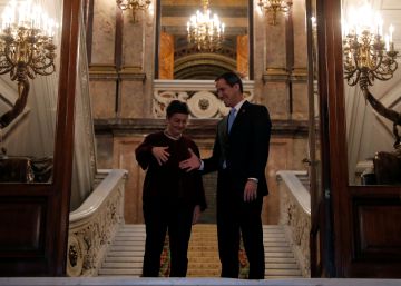 La visita del líder de Venezuela Juan Guaidó en Madrid, en imágenes