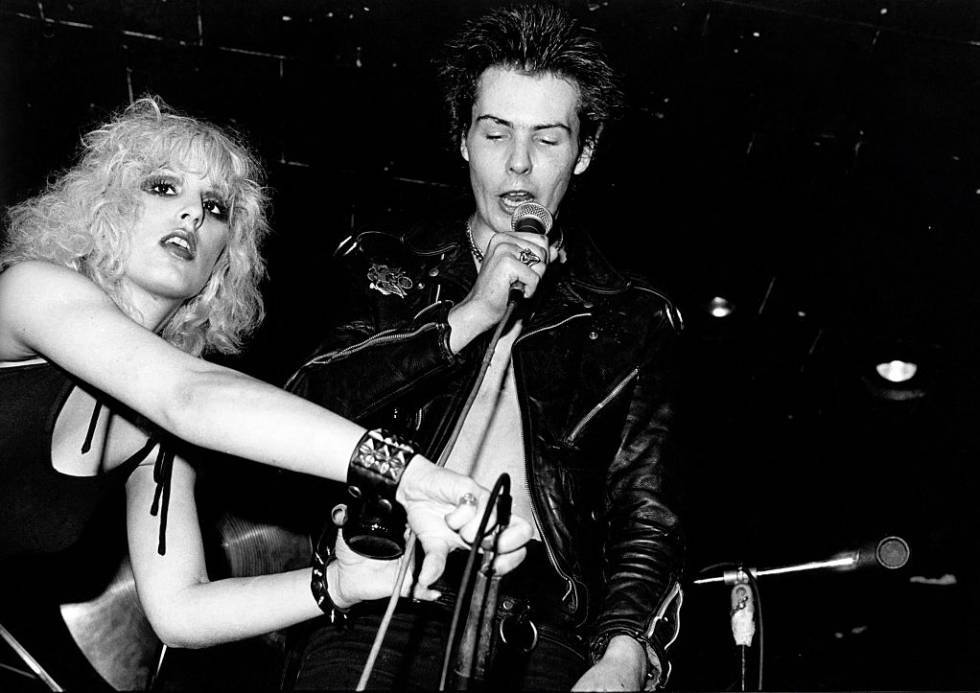 Sid Vicious y Nancy Spungen, fotografiados en Nueva York en 1978.