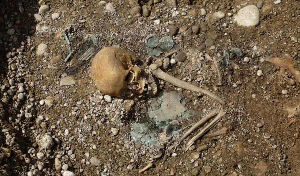 El enterramiento de esta mujer de alto estatus y origen foráneo es uno de los más ricos que se conocen en Alemania durante la Edad del Bronce.