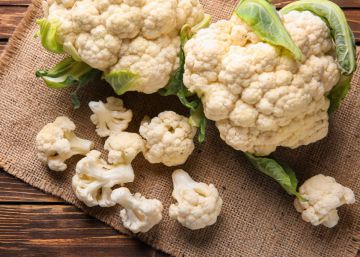 La coliflor no es realmente blanca: así es como se consigue su color