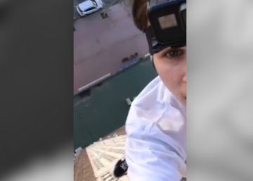 Un joven británico escala dos edificios en Benidorm para hacerse 'selfies'
