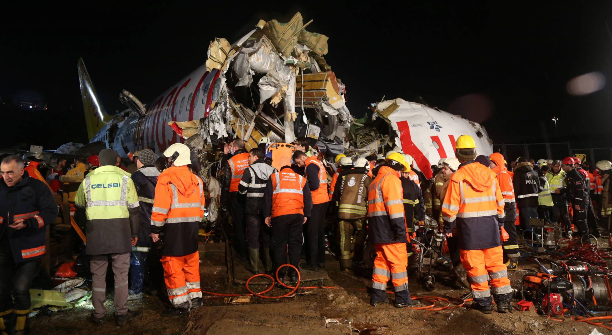 Accidente de avion en Turquia
