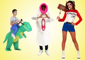 El disfraz de dinosaurio inflable, el de Satisfyer y otras ideas para triunfar en Carnaval