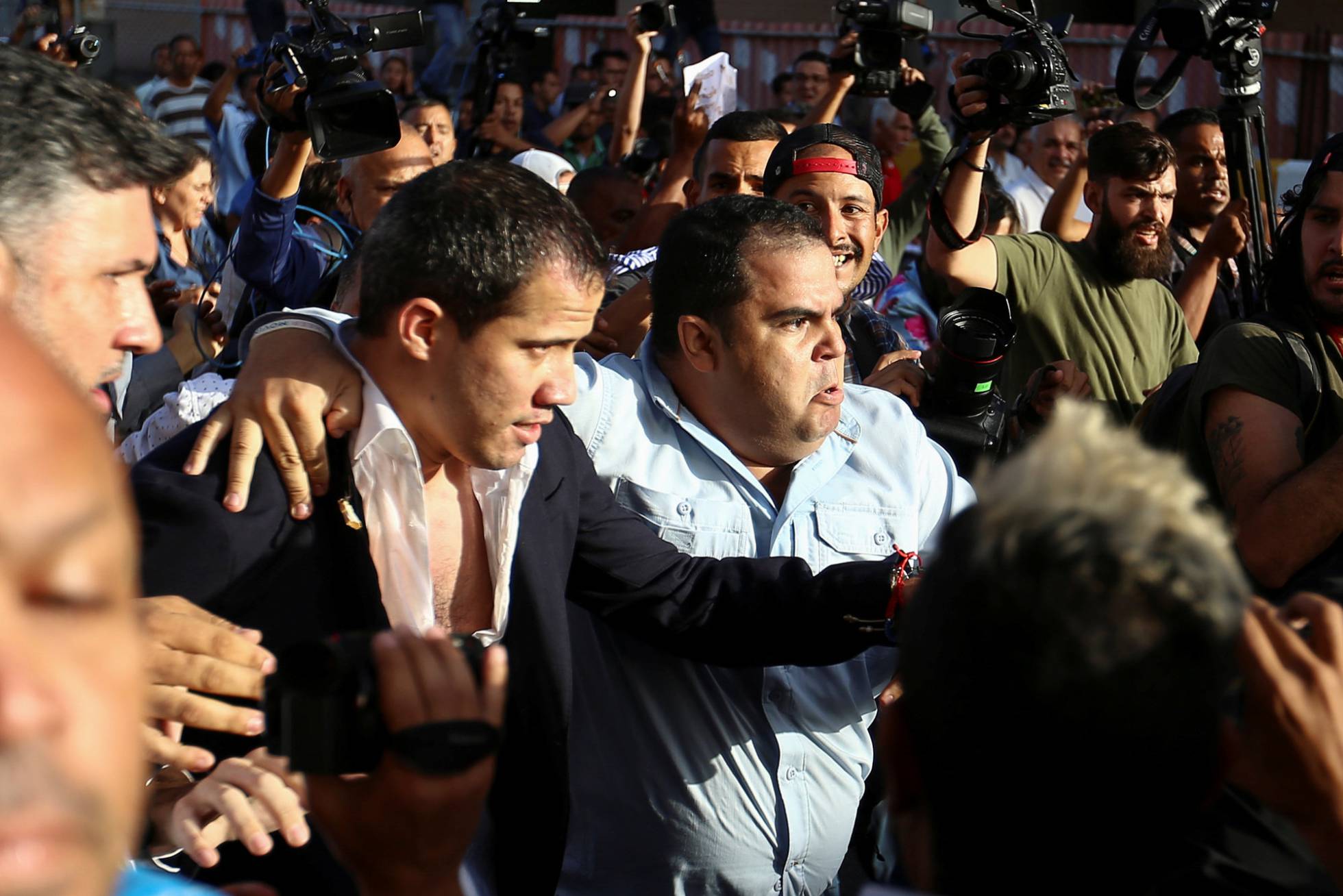 Guaido en Venezuela