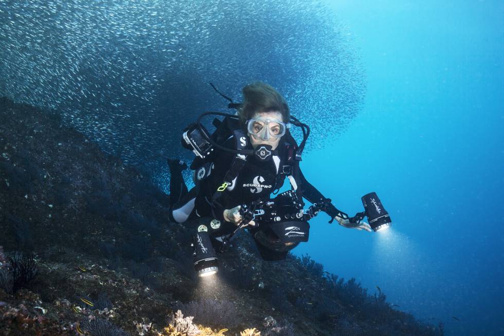 La bióloga marina Sylvia Earle, pionera en exploración de océanos durante más de cuatro décadas (Foto: RolexKip Evans).