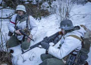 Soldados alemanes de la II Guerra Mundial en La Molina Soldados alemanes de la II Guerra Mundial en La Molina