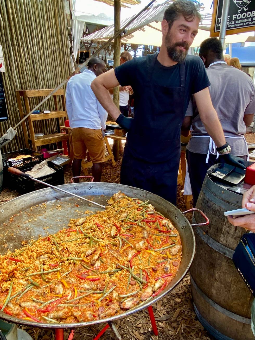 Paellas valencianas en Ciudad del Cabo