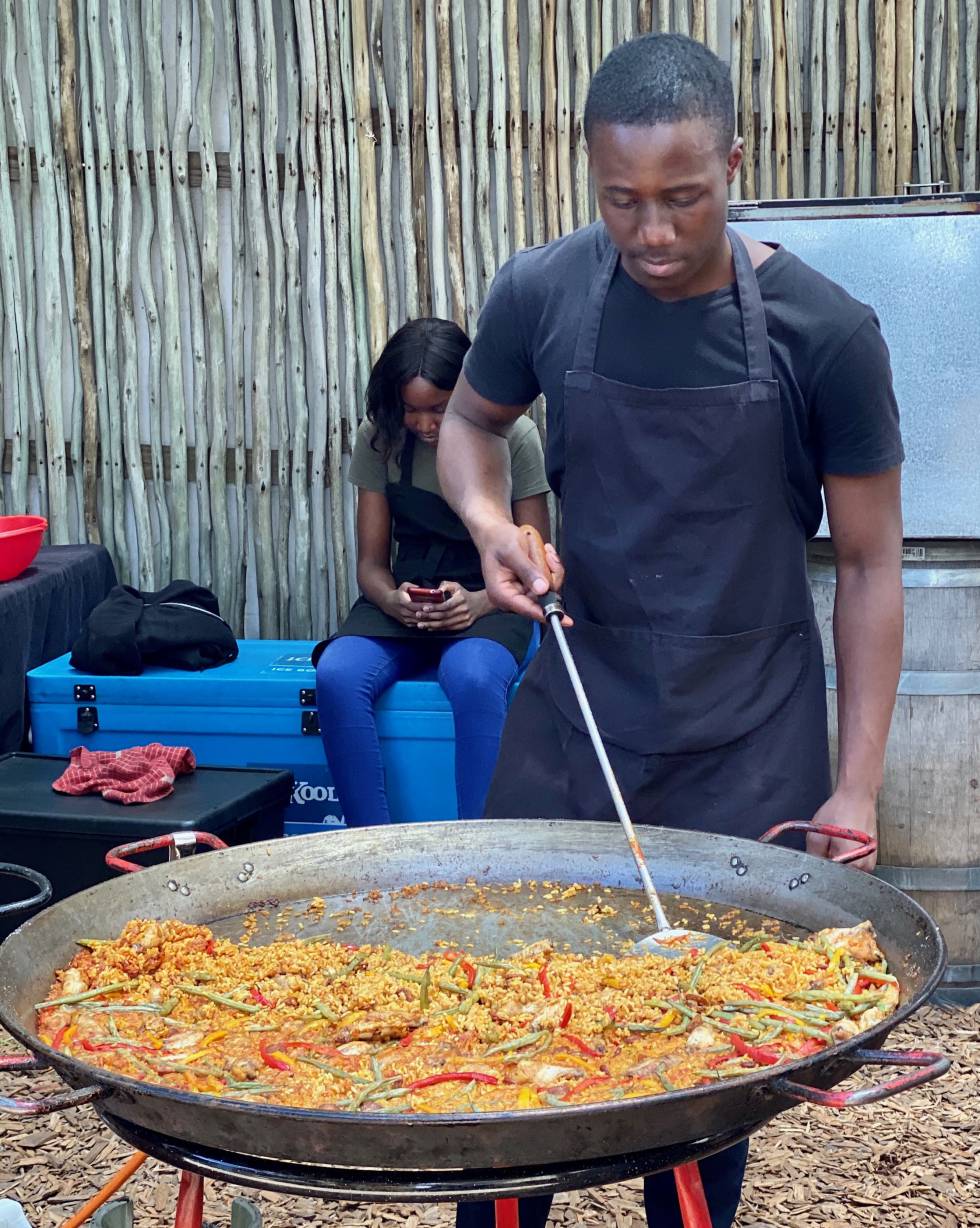 Paellas valencianas en Ciudad del Cabo