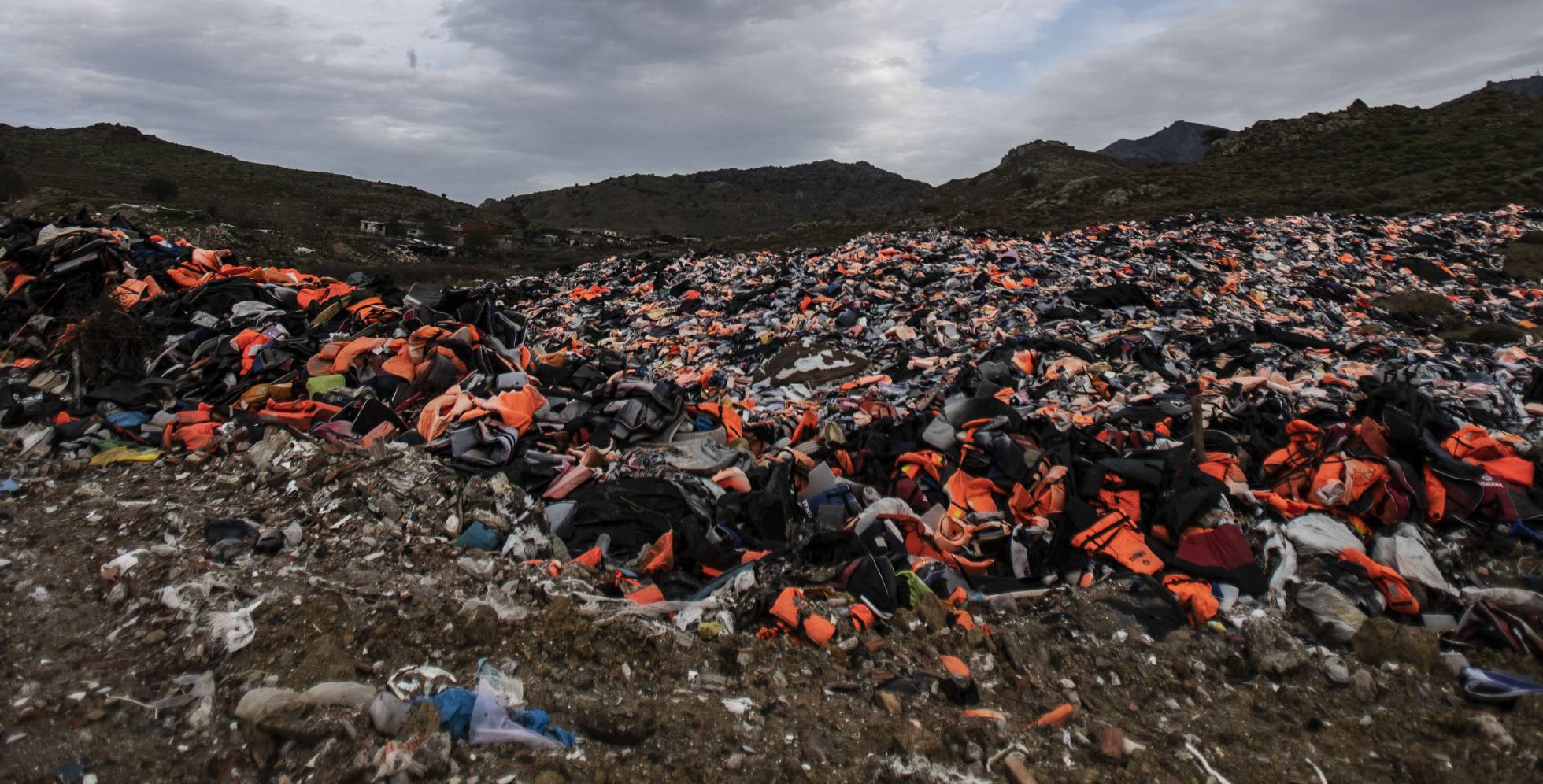 Lesbos refugiados