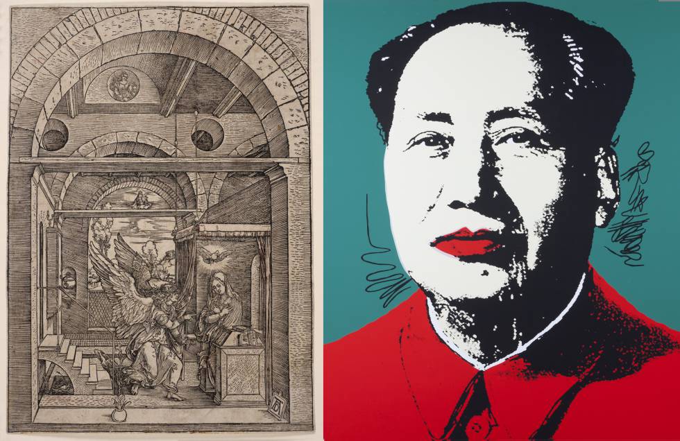 Obres de Dürer i Warhol entre les peces dipositades per Gelonch al Museu Diocesà de Lleida.