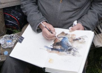 Aventura con el gran pintor de pájaros Aventura con el gran pintor de pájaros