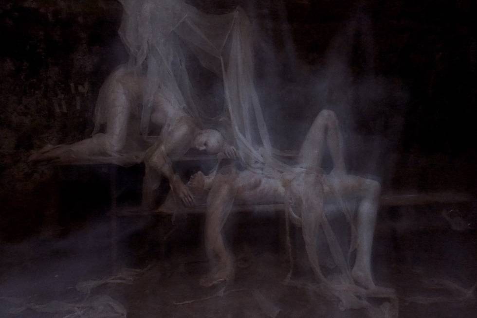 La despedida, obra de Miguel Adrover.