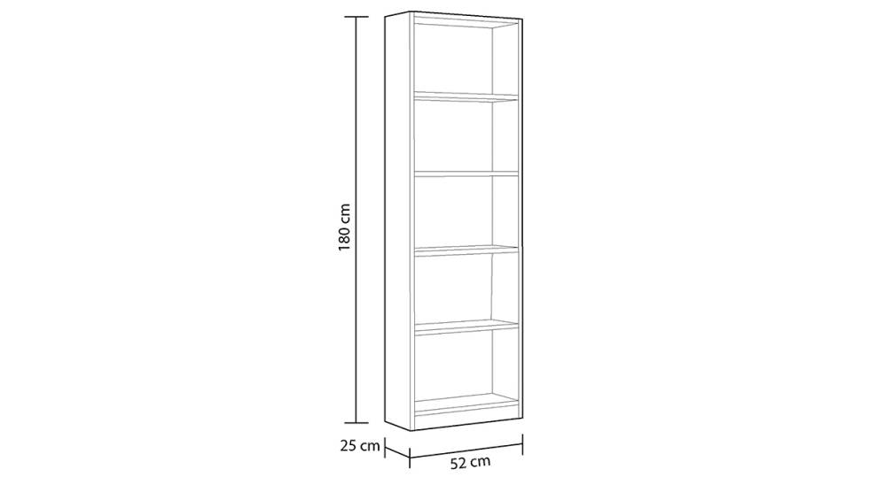 Esta estantería sirve para todo, está disponible en cuatro colores y a la venta en Amazon