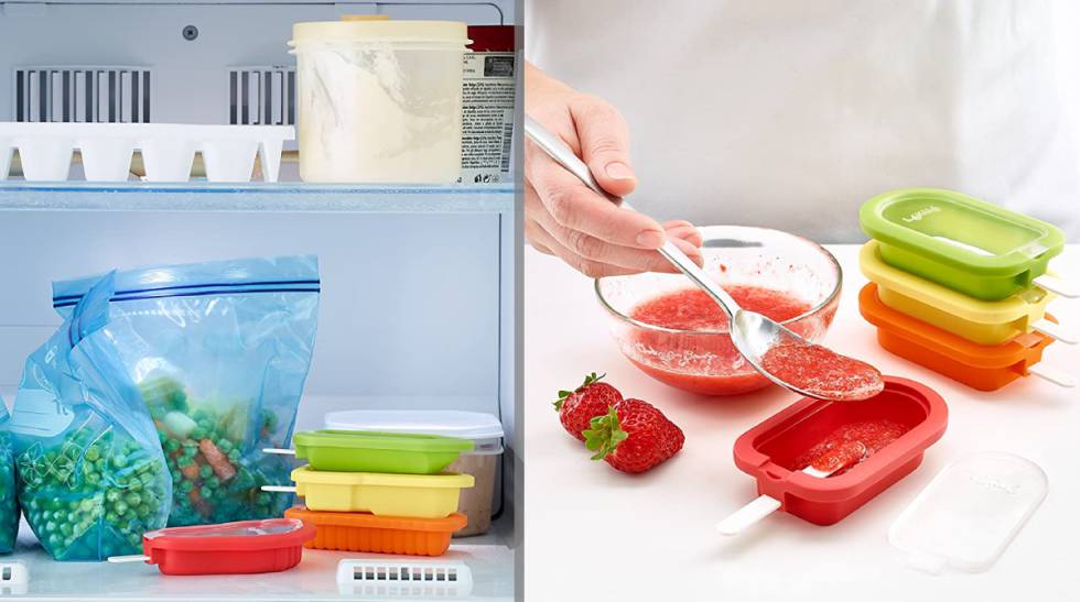 Prepara helados caseros con estos moldes de silicona de Lékué que triunfan en Amazon