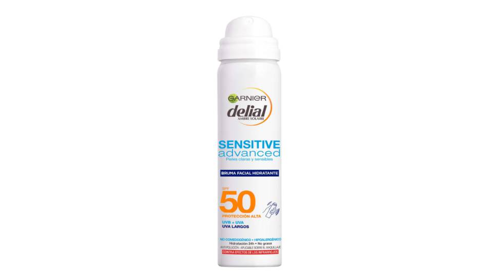 Cinco brumas en espray perfectas para aplicar el protector solar en la cara y no manchar la mascarilla