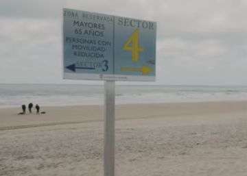 La playa reservada para mayores de 65 años para luchar contra el coronavirus La playa reservada para mayores de 65 años para luchar contra el coronavirus