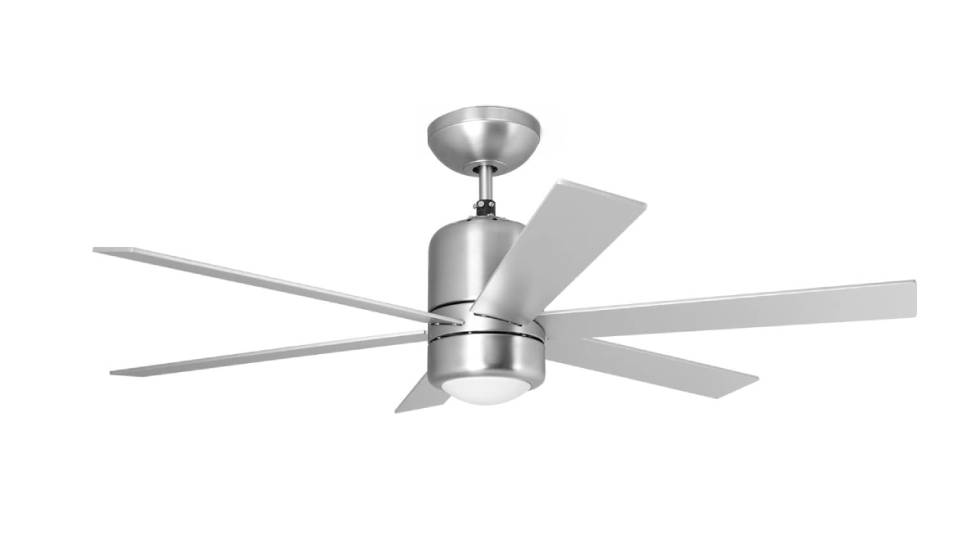 Las noches de verano serán mucho mejores con este ventilador de techo que incluye luz y mando a distancia