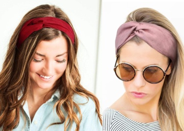 ¿El truco para estar peinado dentro y fuera de la playa? Este 'pack' de diademas elásticas en diez colores