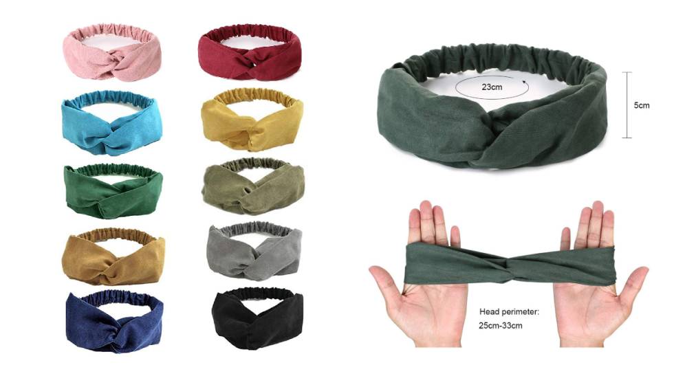 ¿El truco para estar peinado dentro y fuera de la playa? Estas cintas elásticas que se venden en un ‘pack’ de diez colores