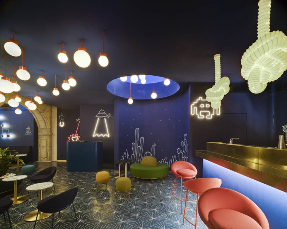 El bar de diseño de Murcia que une el ‘western galáctico’ con la increíble historia del primer rascacielos de la ciudad