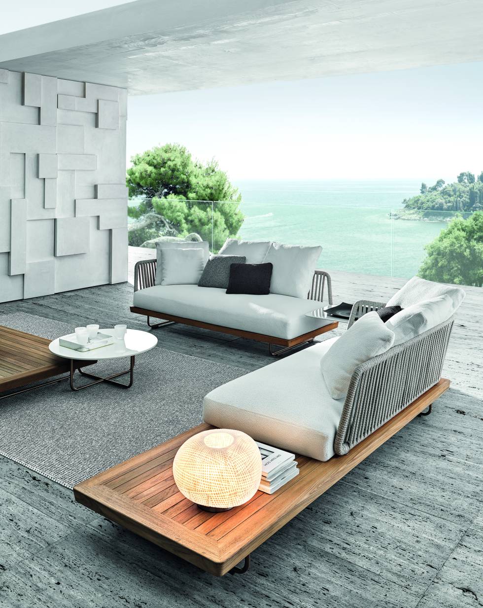 Entre lo arquitectónico y la alta costura: así es la nueva y revolucionaria colección de Minotti