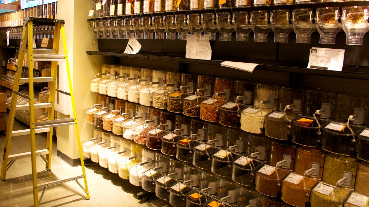 Supermercados con productos locales y sin plásticos