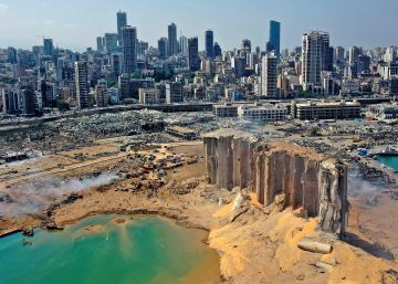 Los trabajos de rescate tras la explosión en Beirut, en imágenes