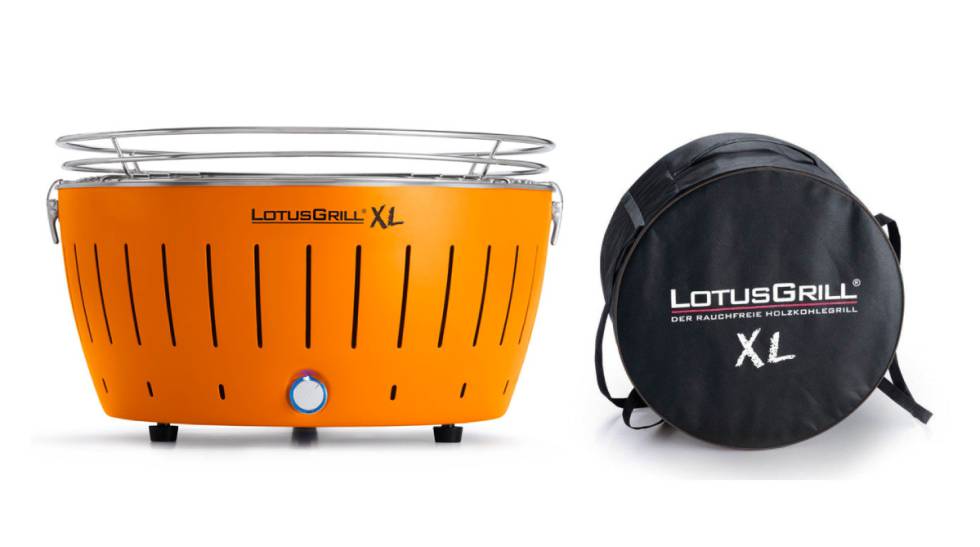 Sin humos y perfecta para terrazas o pisos: este verano disfruta la barbacoa transportable Lotusgrill
