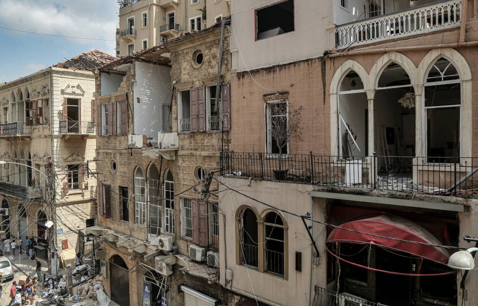 explosion beirut arquitectura