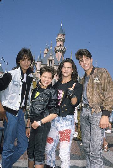 El grupo Menudo.